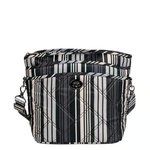 Lug Adagio Crossbody Bag NWT Love Stripe Black